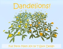 T-Spot 14 Mesh Dandelions - Full Perm - LI=2