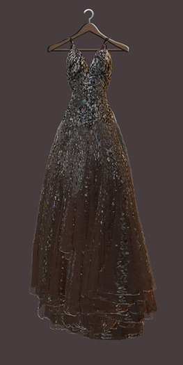 Hud Omega Applier - STAR longu marron