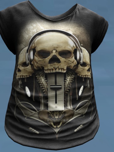 volume Mens Mesh loose tee * drop n touch