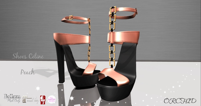 Shoes Celine Peach