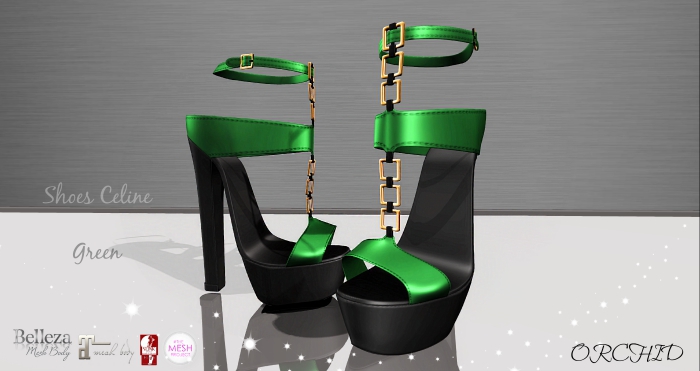 Shoes Celine Green