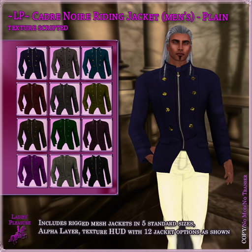 ~LP~ Cadre Noire Riding Jacket (Boxed) - Plain