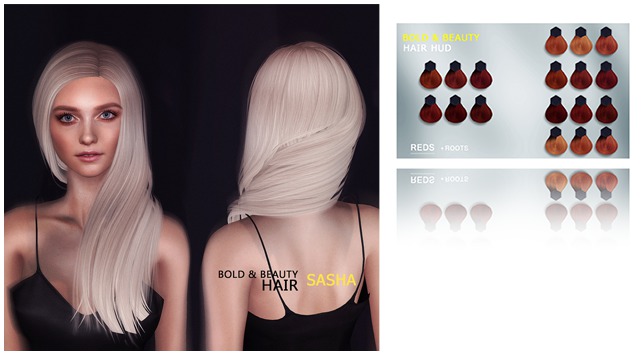 ::Bold & Beauty:: Hair :: Sasha. Reds