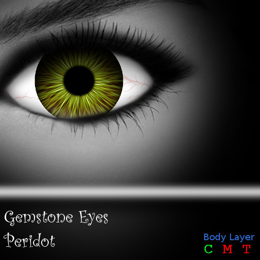 Gemstone Eyes Peridot