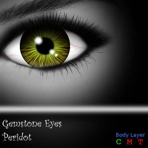 Gemstone Eyes Peridot Shine