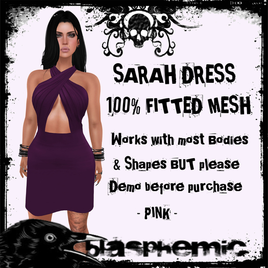BLASPHEMIC - SARAH DRESS - PINK 