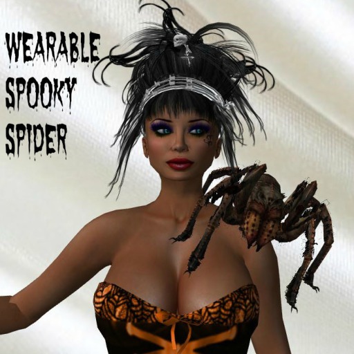 * Wearable Spooky Spider with Resizer