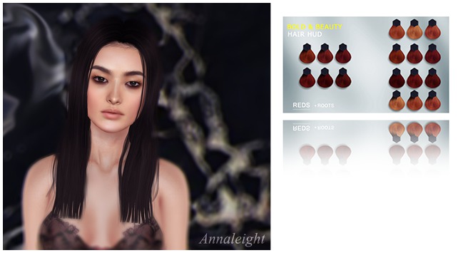 RAMA x B&B Hair :: Annaleight. Reds