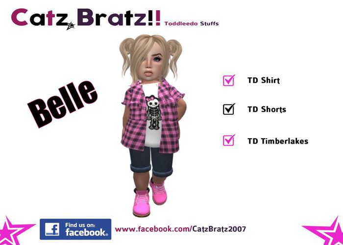 *Catz Bratz* Toddleedoo "Belle"