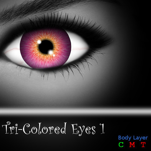 Tri-Colored Eyes 1