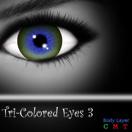 Tri-Colored Eyes 3