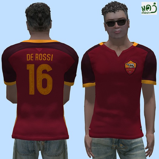 AS ROMA 2015/16 - DE ROSSI 16 (MESH)