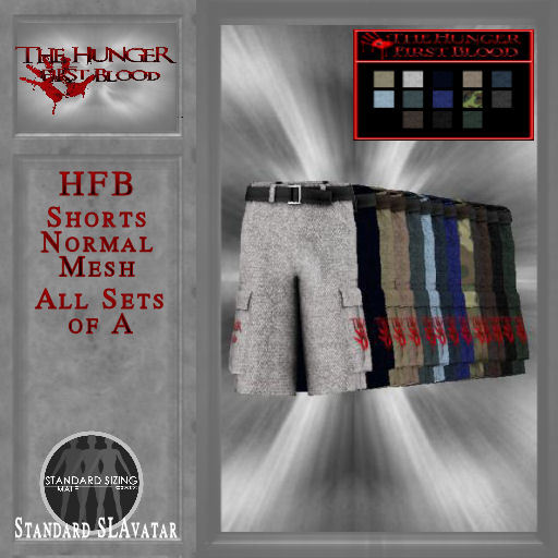 HFB_Shorts_Normal Mesh ALL Set A (wear me)