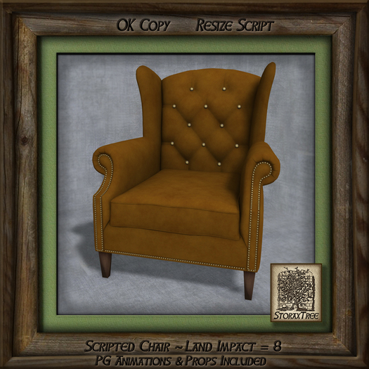 Seattle Bistro Stuffed Chair Ad