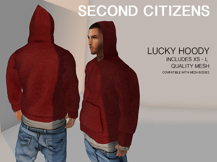 [SC] Lucky Hoody - Red