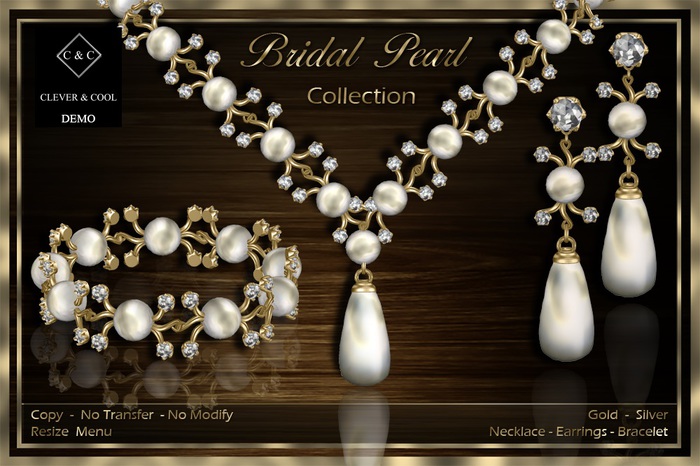 C&C - Bridal Pearl Collection (Gold and Silver) - DEMO