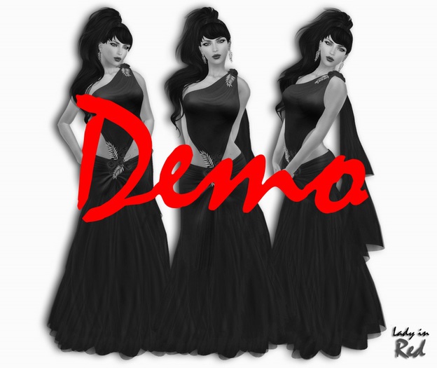 DEMO - Elena - One shoulder Prom Dress
