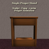 Single Prayer Stand