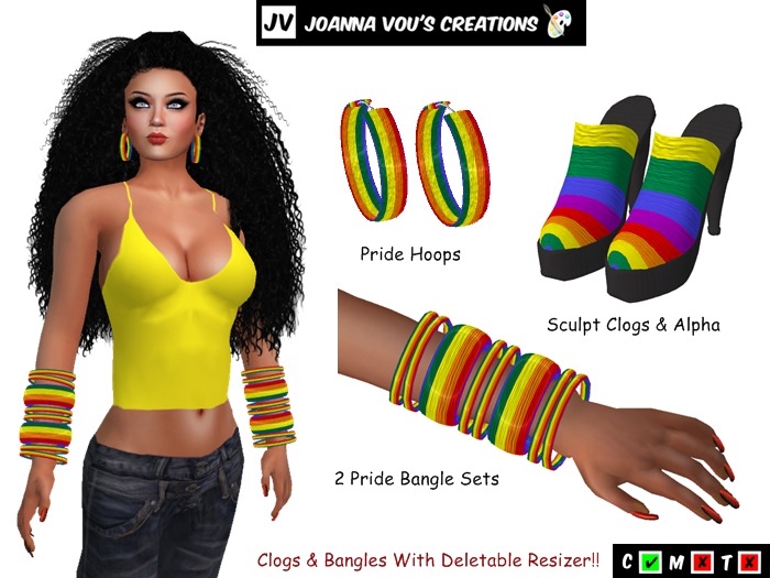 ::JV:: Pride Accessories Pack