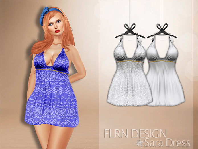 Sara Dress White