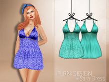 Sara Dress Turquoise