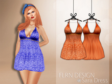 Sara Dress Orange