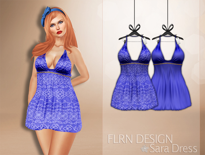 Sara Dress Navy