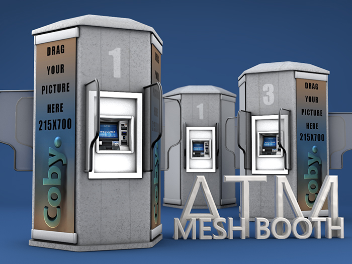 CobyDot Mesh ATM Booth