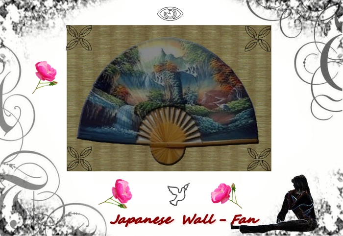 *Japanese Fan blue - Water*