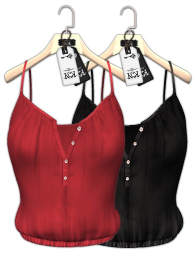 :::KC::: Tops Laya Red&Black