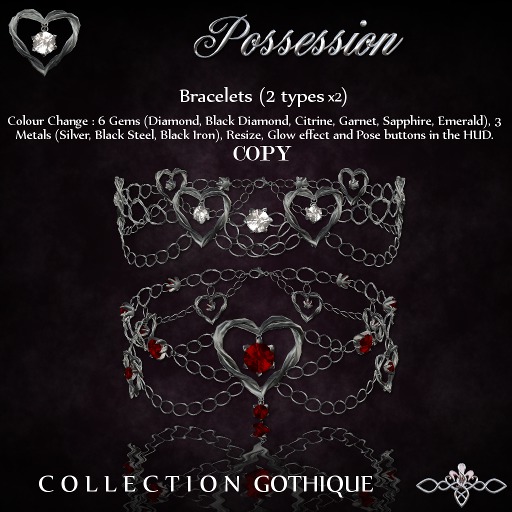 Nord Embel'Lys  Bracelets Possession