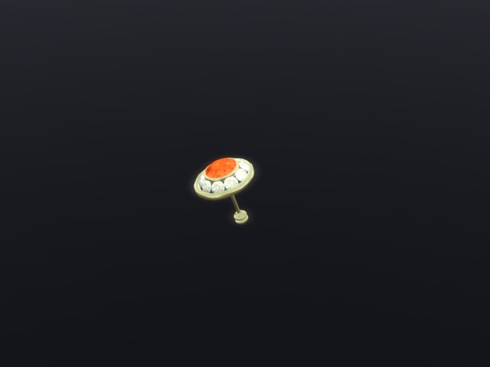 Amber/Diamond tie tack v1.1