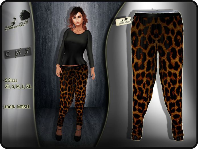 Leopard Harem Pants