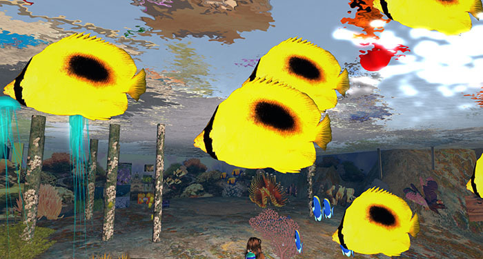 Eclipse Butterfly Yellow Fish