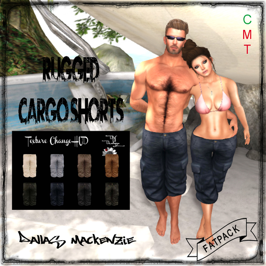 .::DM::. Rugged Cargo Shorts - FATPACK