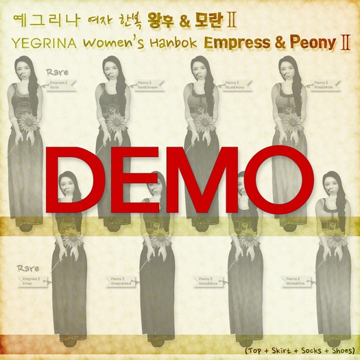 ::YEGRINA:: Women's Hanbok 2 (Demo)