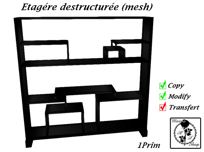 Etagere Destructuree Mod1
