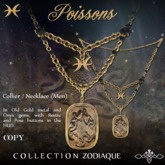 Nord Embel'Lys  Collier/Necklace Poissons/Pices