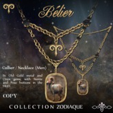 Nord Embel'Lys  Collier/Necklace Belier/Aries