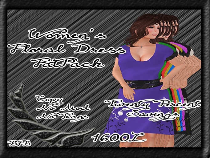 #BFB# Black and Green Floral Shift Dress