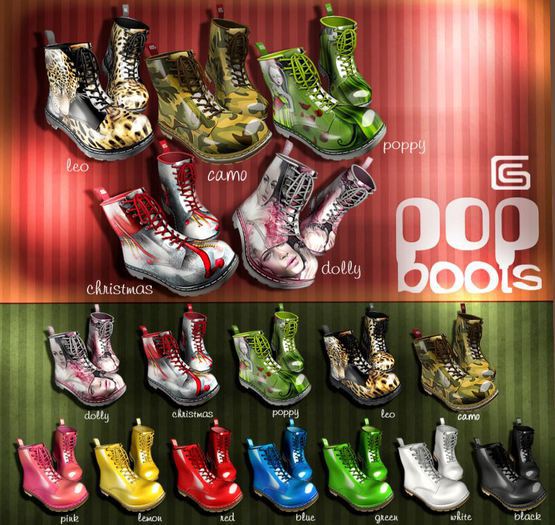GizzA - Pop Boots [Poppy] RARE