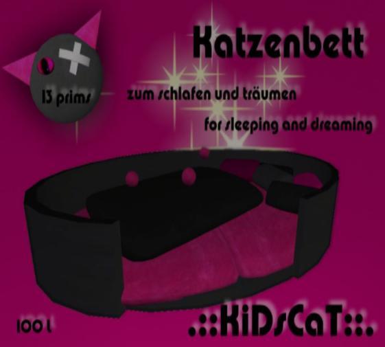 [~*~.::KIDsCaT::.~*~] Katzenbett Catbed BoX