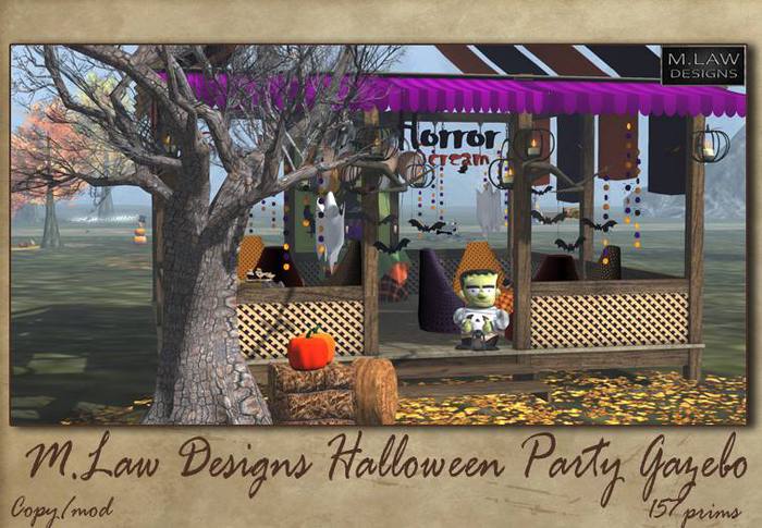 .:M.LAW:. Hallowen Party Gazebo Box