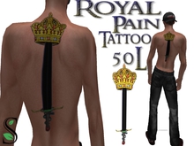 Royal Pain Back Tattoo