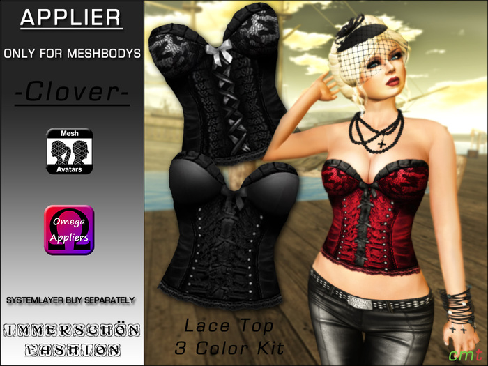 Immerschoen Girl - Top Clover 3x - Omega Applier