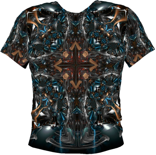 Mechanical Cross T-Shirt (Mesh)