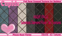 *Cupids Textures * 60 SEAMLESS DIAMOND FLOOR TILES