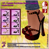 ~LP~ Carmen SLINK Platform Shoes (Boxed) Leather