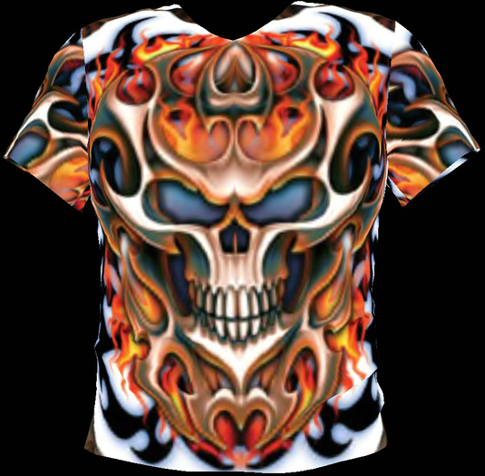 Blazing Skull T-Shirt