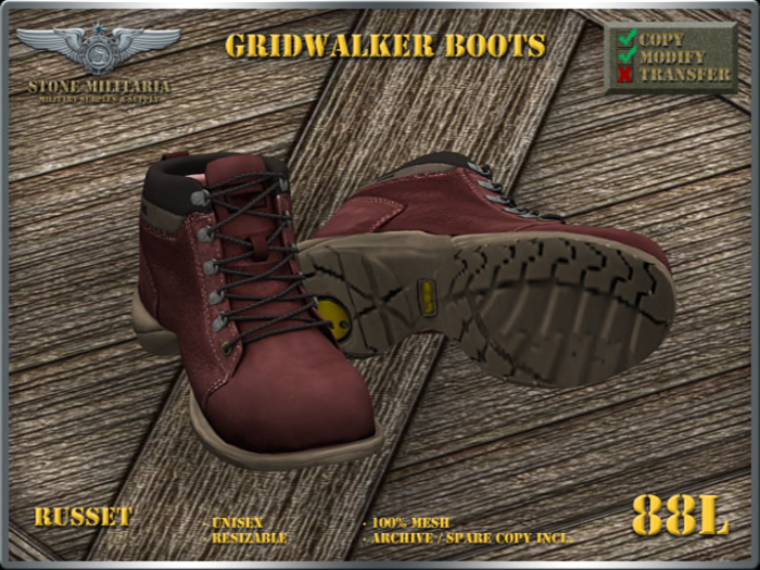 SMS Mesh Gridwalker Hiking Boots